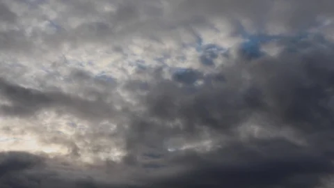 Clouds moving slowly in the sky time lapse277 Video stock 122014593