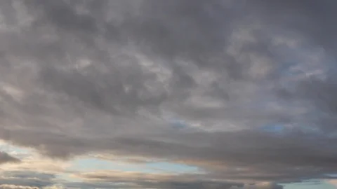 Clouds moving slowly in the sky time lapse276 Stock Footage 122014645