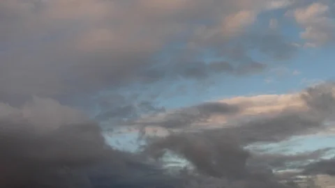 Clouds moving slowly in the sky time lapse274 Stock Footage 122014694