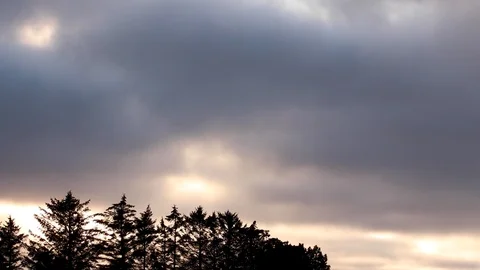 Clouds moving slowly in the sky time lapse267 Stock Footage 122015067