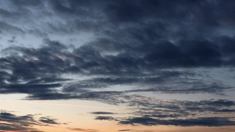 Clouds moving slowly in the sky time lapse265 Stock Footage 122015167