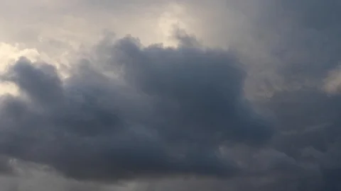 Clouds moving slowly in the sky time lapse261 Stock Footage 122015266