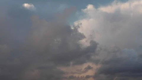 Clouds moving slowly in the sky time lapse260 Stock Footage 122015300