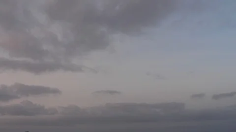 Clouds moving slowly in the sky time lapse318 Stock Footage 122289254