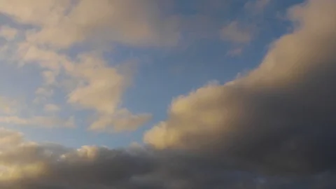 Clouds moving slowly in the sky time lapse312 Stock Footage 122289550