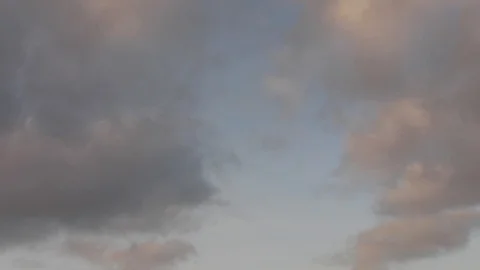 Clouds moving slowly in the sky time lapse311 Stock Footage 122289731