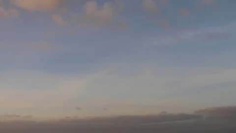Clouds moving slowly in the sky time lapse309 Stock Footage 122289866