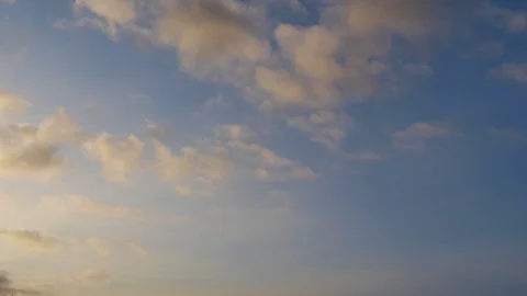 Clouds moving slowly in the sky time lapse308 Stock Footage 122289934