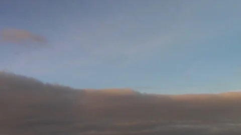 Clouds moving slowly in the sky time lapse303 Stock Footage 122290411