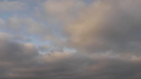 Clouds moving slowly in the sky time lapse300 Stock Footage 122290865