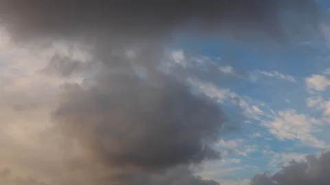 Clouds moving slowly in the sky time lapse371 Video stock 123516988