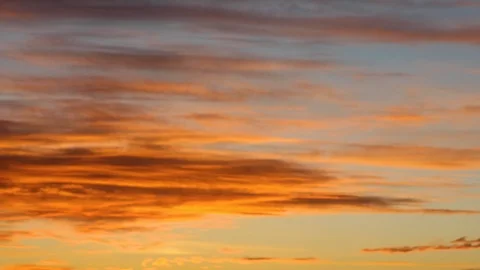 Clouds moving slowly in the sky time lapse Stock Footage 123998833