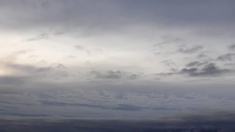 Clouds moving slowly in the sky time lapse Stockbeeldmateriaal 124795705