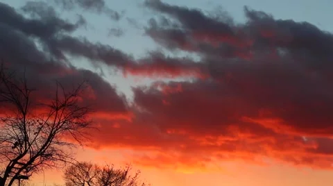 Clouds Moving Through Sky in Time Lapse Stock Footage 59826332