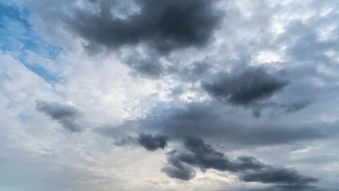 Clouds moving time lape sky Stock Footage 108062053