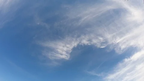 Clouds moving time-lapse GoPro Stock Footage 108258938