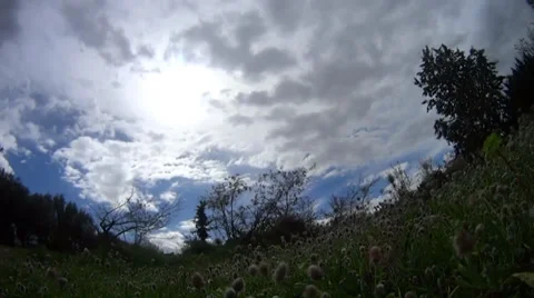Clouds nature time lapse Stock Footage 36765588