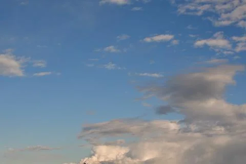 Clouds near Thunder Storm Rain cloud comming in Stock Photos