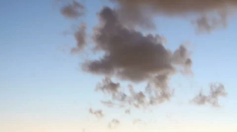 Clouds: Night Cloud Time Lapse HD 1080P Stock Footage 352546