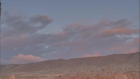 Clouds north Chile Stock Footage 287889394