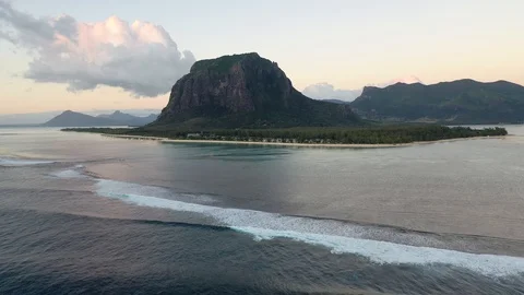 Clouds in the ocean.mp4 Stock Footage 116772323