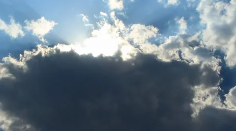 Clouds Ok 库存影片 8670994