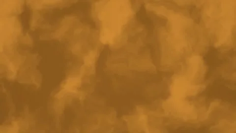 Clouds of orange smoke billow across a background in motion Видео 338224432