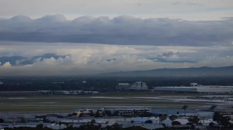 Clouds over Airport 動画素材 2161507