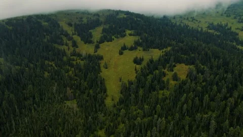 Clouds over a beautiful landscape. Stock Footage 148651693