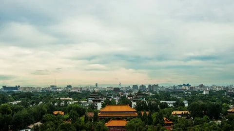 Clouds over beijing 스톡 동영상 25572487
