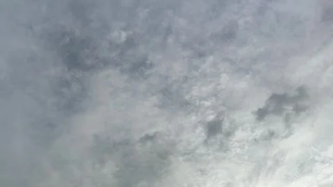 Clouds Over Blue Sky. 4K Uhd Timelapse. Stock Footage 242640413