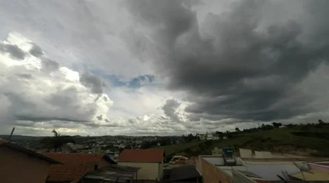 Clouds Over Brazil 5 Stock Footage 48665294