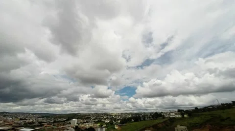 Clouds Over Brazil 7 Stock Footage 48663768
