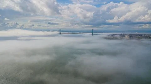 Clouds over Brooklyn Stock Photos