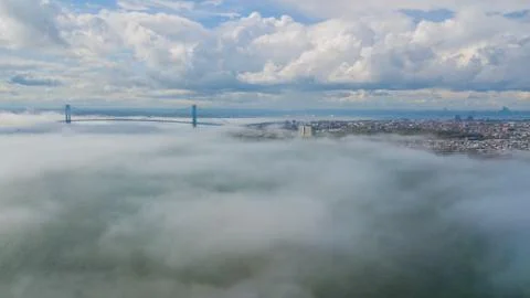 Clouds over Brooklyn Stock Photos
