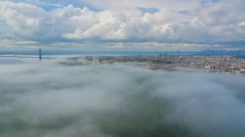 Clouds over Brooklyn Stock Photos