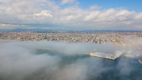 Clouds over Brooklyn Stock Photos