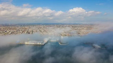 Clouds over Brooklyn Stock Photos