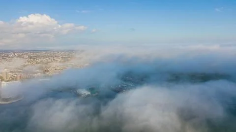Clouds over Brooklyn Stock Photos