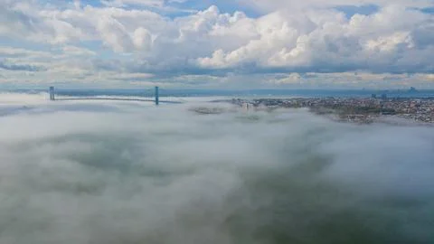 Clouds over Brooklyn Stock Photos