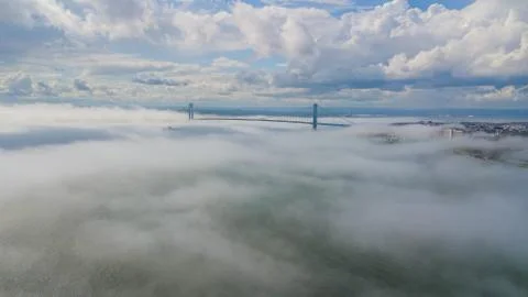 Clouds over Brooklyn Stock Photos