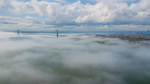 Clouds over Brooklyn Stock Photos