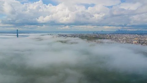 Clouds over Brooklyn Stock Photos