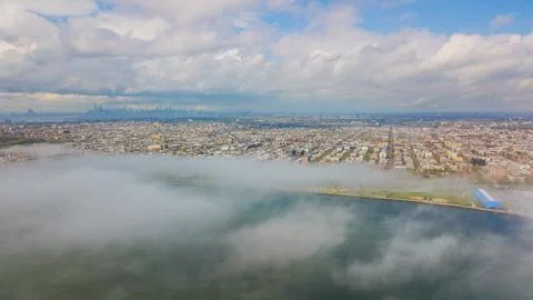 Clouds over Brooklyn Stock Photos