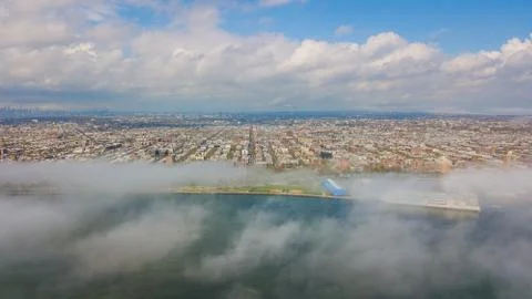 Clouds over Brooklyn Stock Photos