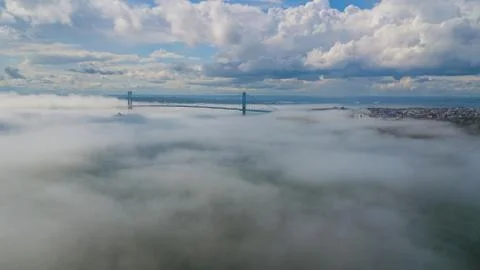 Clouds over Brooklyn Foto stock