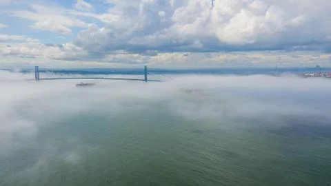 Clouds over Brooklyn Stock Photos