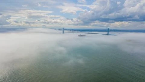 Clouds over Brooklyn Stock Photos
