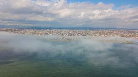 Clouds over Brooklyn Stock Photos
