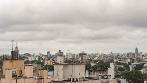 Clouds over Buenos Aires 動画素材 88478229